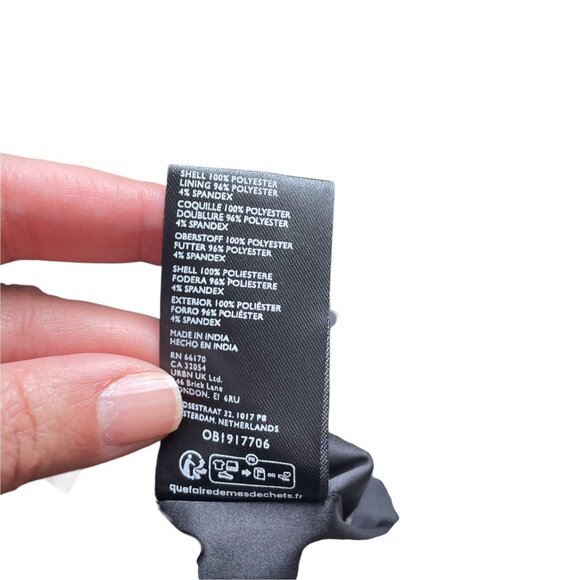 NWT Maeve by Anthropologie 3D  Polka Dot Mini Dress Sz 16 - Picture 5 of 10